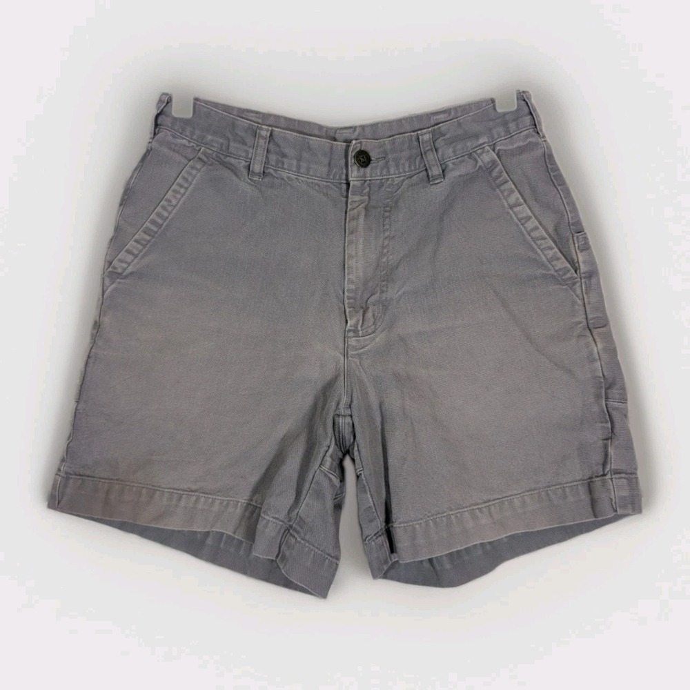 Patagonia Stand Up Shorts Men's 28/30** Gray Organic Cotton Canvas Gorpcore